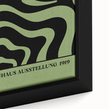 Bohemian Wall Art | Bauhaus 1919 Abstract Print | Boho Decor Canvas