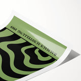 Bohemian Wall Art | Bauhaus 1919 Abstract Print | Boho Decor Canvas