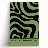 Bohemian Wall Art | Bauhaus 1919 Abstract Print | Boho Decor Canvas