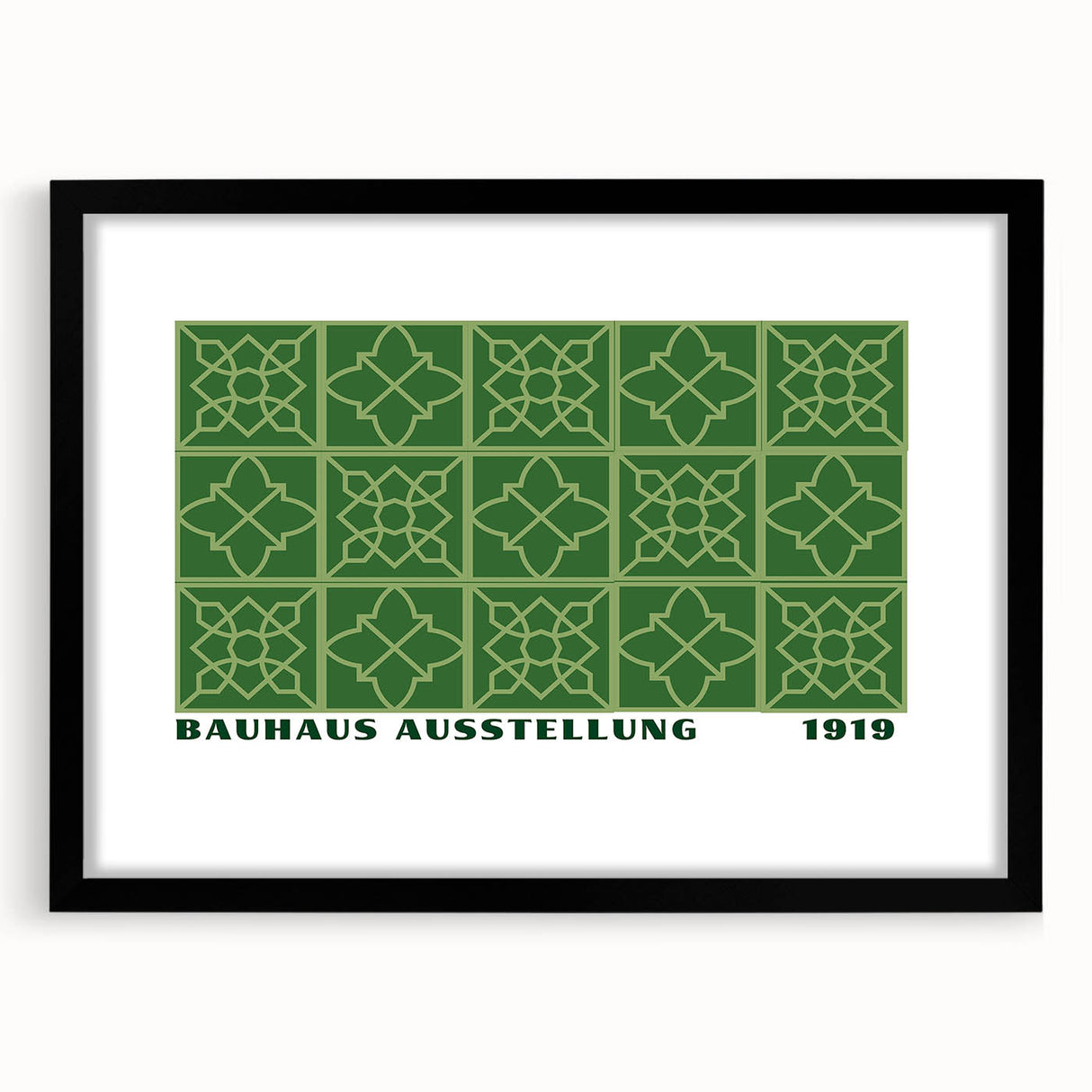 Bohemian Wall Art | Bauhaus Geometric Boho Decor Canvas | Eclectic Art Print