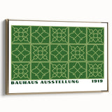 Bohemian Wall Art | Bauhaus Geometric Boho Decor Canvas | Eclectic Art Print