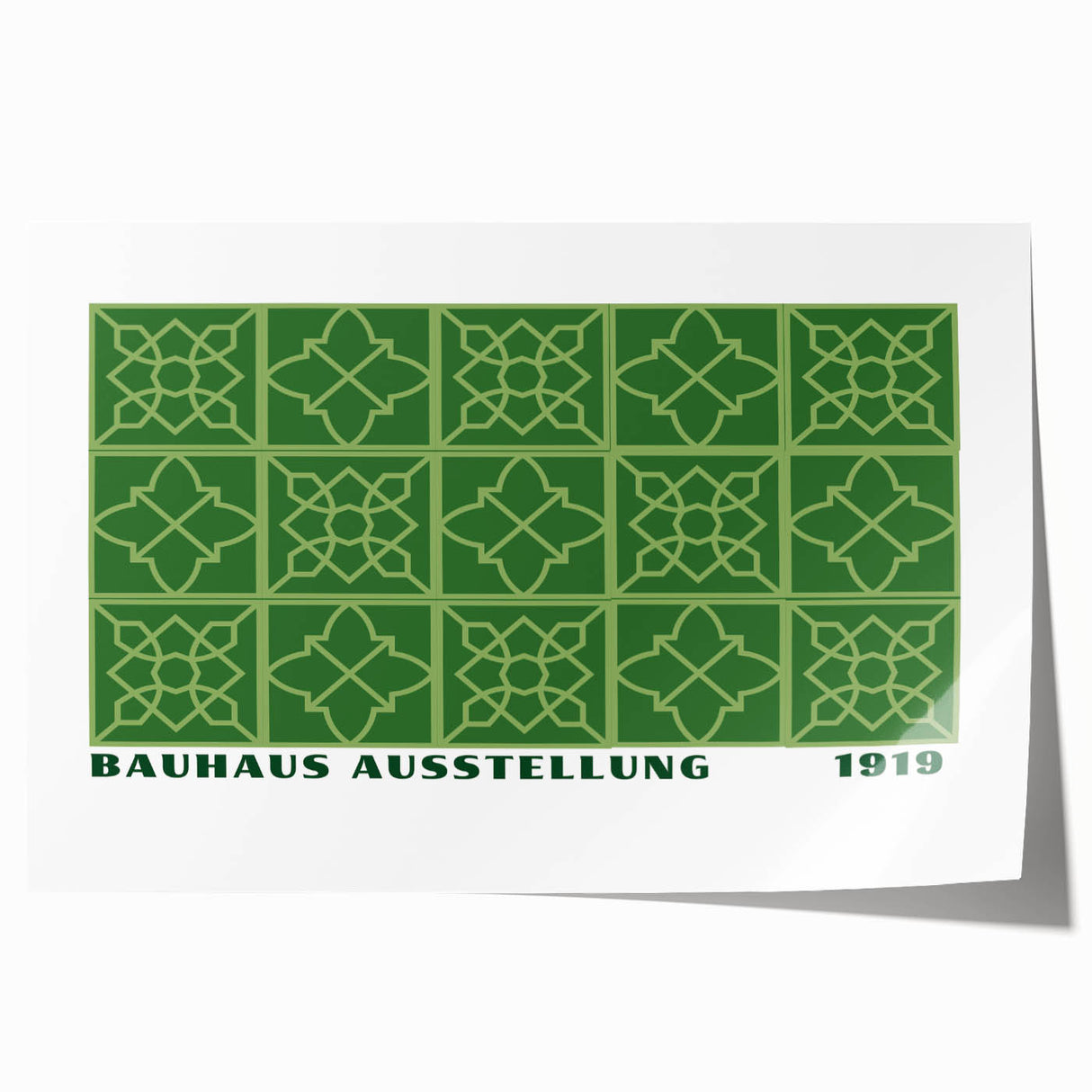 Bohemian Wall Art | Bauhaus Geometric Boho Decor Canvas | Eclectic Art Print
