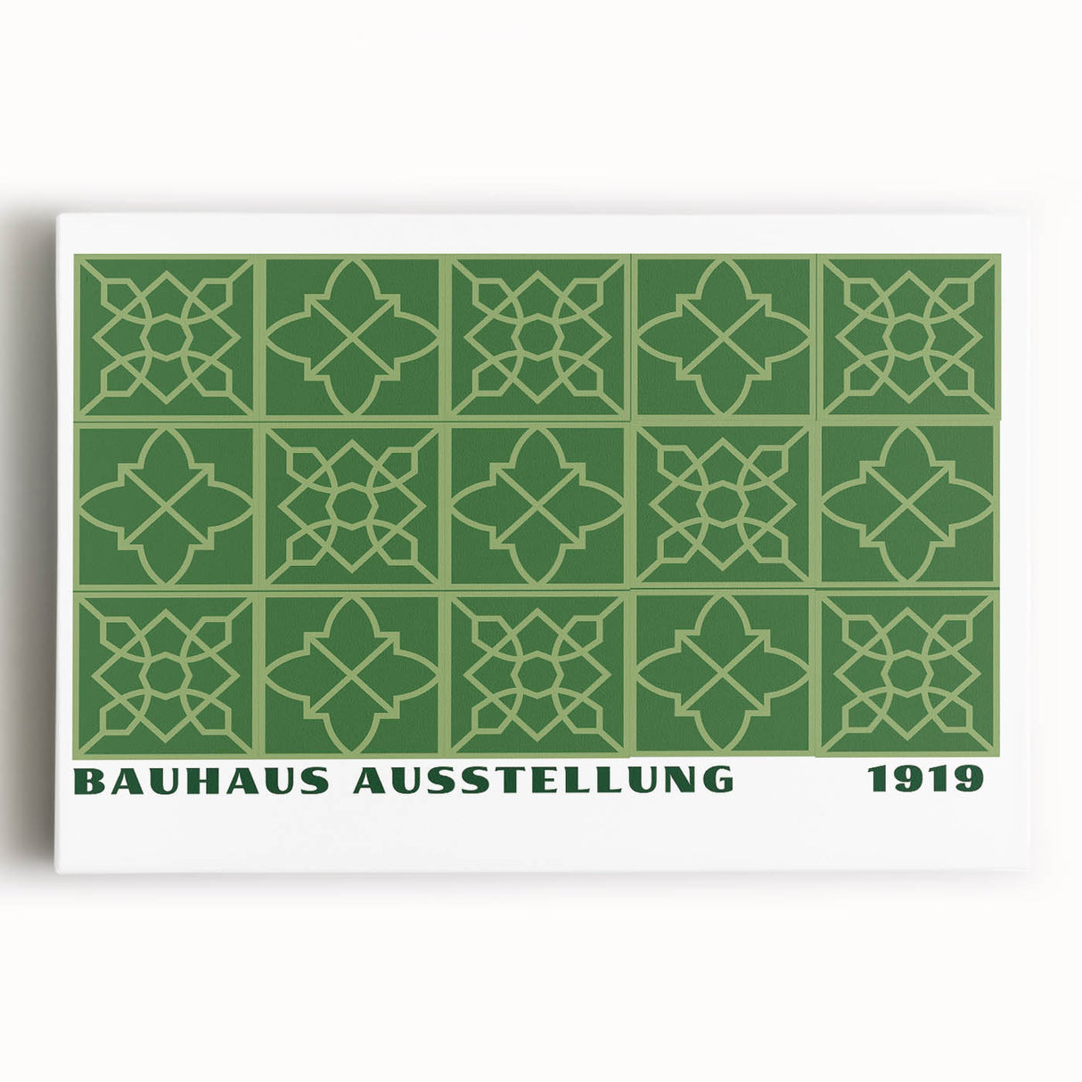 Bohemian Wall Art | Bauhaus Geometric Boho Decor Canvas | Eclectic Art Print
