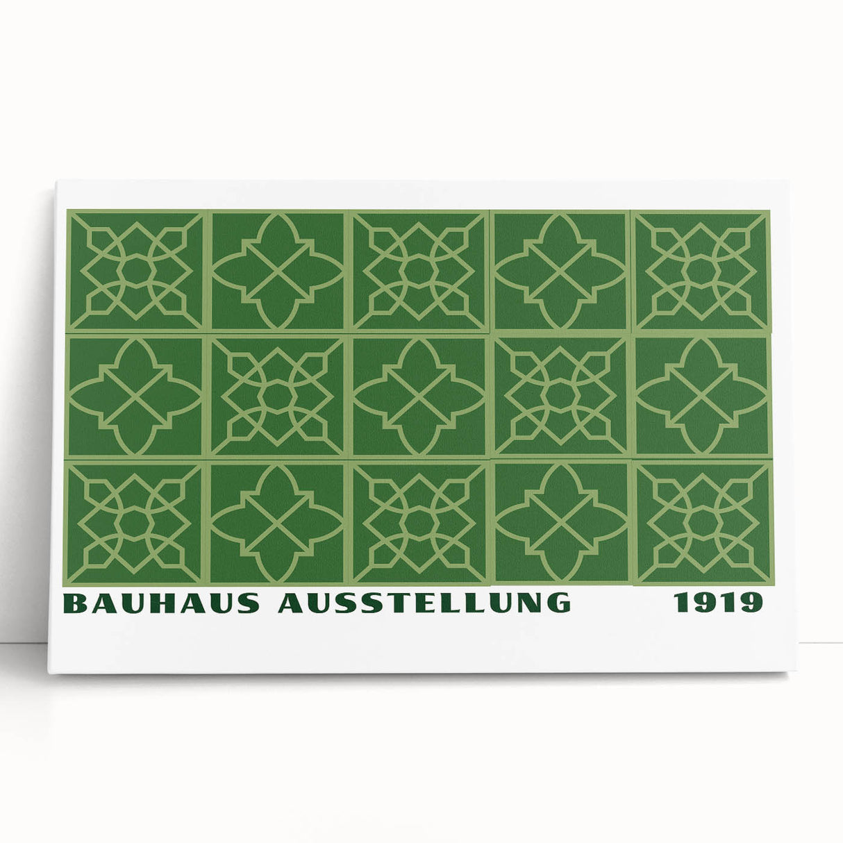 Bohemian Wall Art | Bauhaus Geometric Boho Decor Canvas | Eclectic Art Print