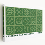 Bohemian Wall Art | Bauhaus Geometric Boho Decor Canvas | Eclectic Art Print