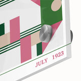 Bohemian Wall Art | Vibrant Bauhaus Geometric Boho Canvas | Eclectic Art Print