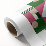 Bohemian Wall Art | Vibrant Bauhaus Geometric Boho Canvas | Eclectic Art Print