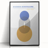 Bohemian Wall Art | Bauhaus 1919-1923 Ausstelllung Boho Canvas Print
