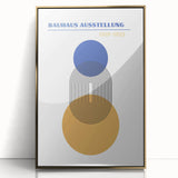 Bohemian Wall Art | Bauhaus 1919-1923 Ausstelllung Boho Canvas Print