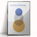 Bohemian Wall Art | Bauhaus 1919-1923 Ausstelllung Boho Canvas Print