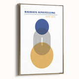 Bohemian Wall Art | Bauhaus 1919-1923 Ausstelllung Boho Canvas Print