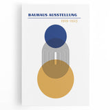 Bohemian Wall Art | Bauhaus 1919-1923 Ausstelllung Boho Canvas Print