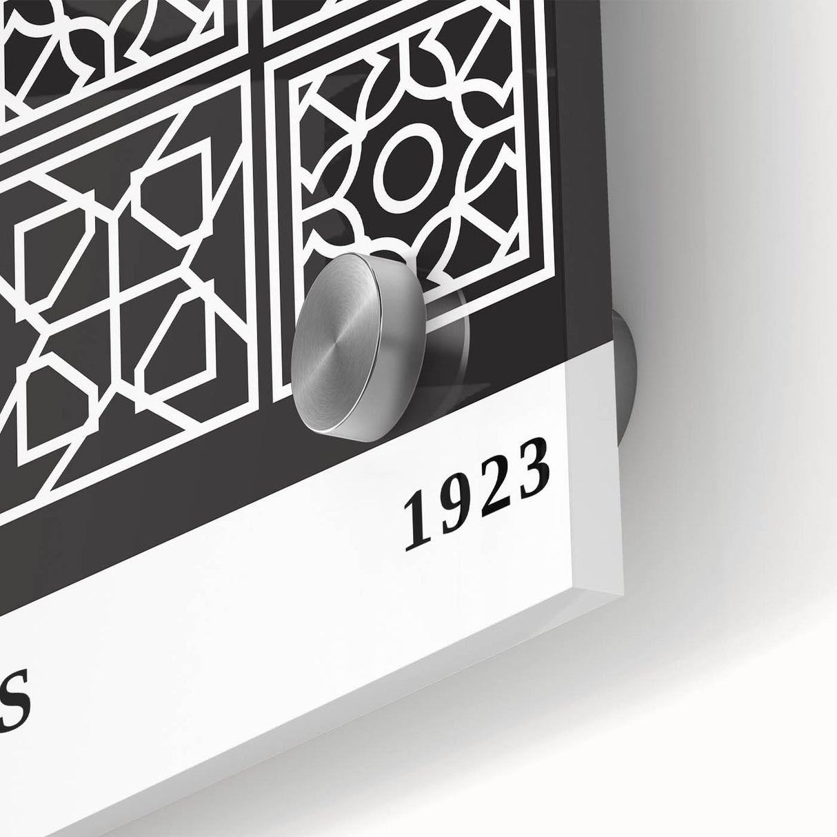 Bohemian Wall Art | Bauhaus Geometric Grid Boho Canvas | Eclectic Print