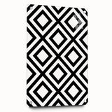 Bohemian Wall Art | Bold Bauhaus Diamond Geometric Canvas | Eclectic Print