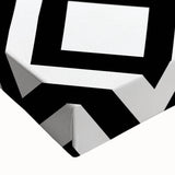 Bohemian Wall Art | Bold Bauhaus Diamond Geometric Canvas | Eclectic Print