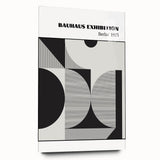 Bohemian Wall Art | Bauhaus Geometric Shapes Boho Canvas | Eclectic Print