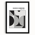 Bohemian Wall Art | Bauhaus Geometric Shapes Boho Canvas | Eclectic Print