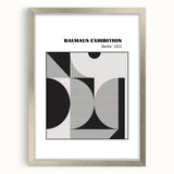 Bohemian Wall Art | Bauhaus Geometric Shapes Boho Canvas | Eclectic Print