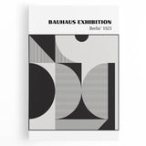 Bohemian Wall Art | Bauhaus Geometric Shapes Boho Canvas | Eclectic Print