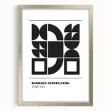 Bohemian Wall Art | Bauhaus Geometric Shapes Boho Canvas | Eclectic Print