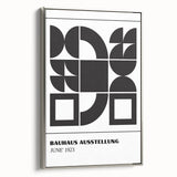 Bohemian Wall Art | Bauhaus Geometric Shapes Boho Canvas | Eclectic Print