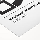 Bohemian Wall Art | Bauhaus Geometric Shapes Boho Canvas | Eclectic Print