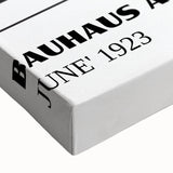 Bohemian Wall Art | Bauhaus Geometric Shapes Boho Canvas | Eclectic Print