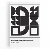 Bohemian Wall Art | Bauhaus Geometric Shapes Boho Canvas | Eclectic Print