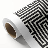 Bohemian Wall Art | Bauhaus Maze Geometric Boho Canvas | Eclectic Print