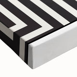 Bohemian Wall Art | Bauhaus Maze Geometric Boho Canvas | Eclectic Print