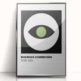 Bohemian Wall Art | Bauhaus June 1923 Eye Print | Boho Decor Canvas