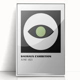 Bohemian Wall Art | Bauhaus June 1923 Eye Print | Boho Decor Canvas