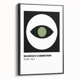Bohemian Wall Art | Bauhaus June 1923 Eye Print | Boho Decor Canvas