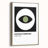 Bohemian Wall Art | Bauhaus June 1923 Eye Print | Boho Decor Canvas