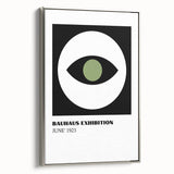 Bohemian Wall Art | Bauhaus June 1923 Eye Print | Boho Decor Canvas