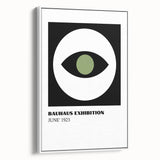 Bohemian Wall Art | Bauhaus June 1923 Eye Print | Boho Decor Canvas