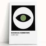 Bohemian Wall Art | Bauhaus June 1923 Eye Print | Boho Decor Canvas