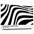 Bohemian Wall Art | Black & White Eclectic Boho Decor Canvas Print