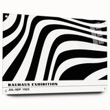 Bohemian Wall Art | Black & White Eclectic Boho Decor Canvas Print
