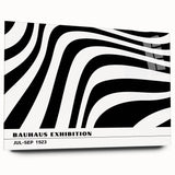 Bohemian Wall Art | Black & White Eclectic Boho Decor Canvas Print