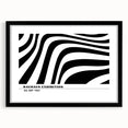 Bohemian Wall Art | Black & White Eclectic Boho Decor Canvas Print