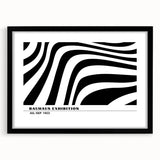 Bohemian Wall Art | Black & White Eclectic Boho Decor Canvas Print