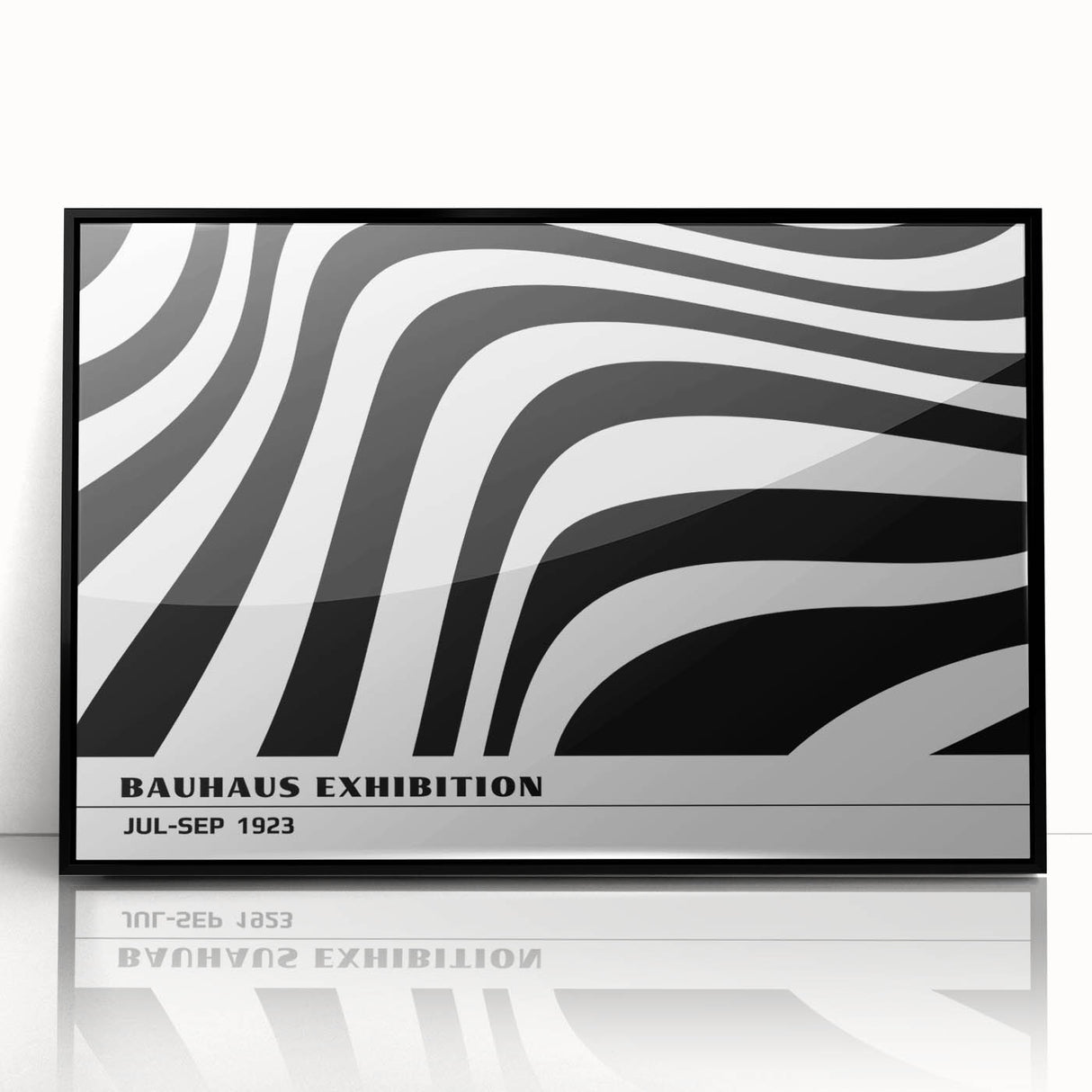 Bohemian Wall Art | Black & White Eclectic Boho Decor Canvas Print