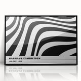 Bohemian Wall Art | Black & White Eclectic Boho Decor Canvas Print