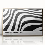 Bohemian Wall Art | Black & White Eclectic Boho Decor Canvas Print