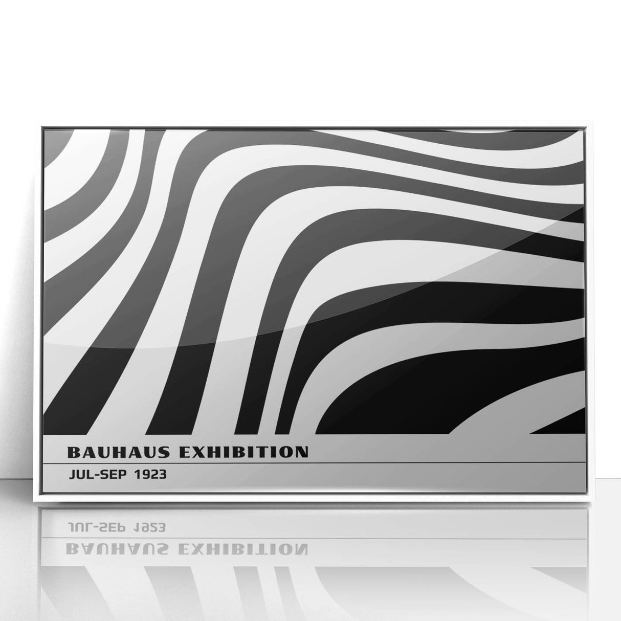 Bohemian Wall Art | Black & White Eclectic Boho Decor Canvas Print