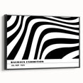 Bohemian Wall Art | Black & White Eclectic Boho Decor Canvas Print