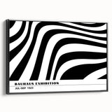 Bohemian Wall Art | Black & White Eclectic Boho Decor Canvas Print