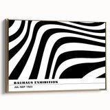 Bohemian Wall Art | Black & White Eclectic Boho Decor Canvas Print