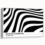 Bohemian Wall Art | Black & White Eclectic Boho Decor Canvas Print